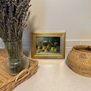 Gold Framed Fruit / Apple Still Life Framed Art Print